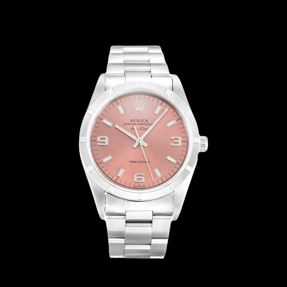 Rolex Air-King 34mm Salmon Dial – Ref. 14010M