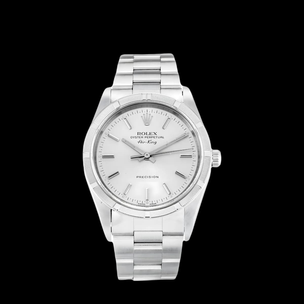 Rolex Air-King 34mm Silver Dial – Ref. 14010M