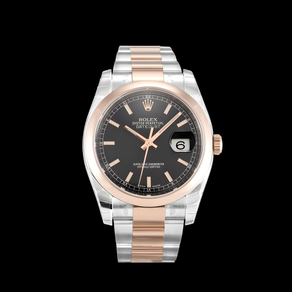 datejust 116201 Super Clone - front view