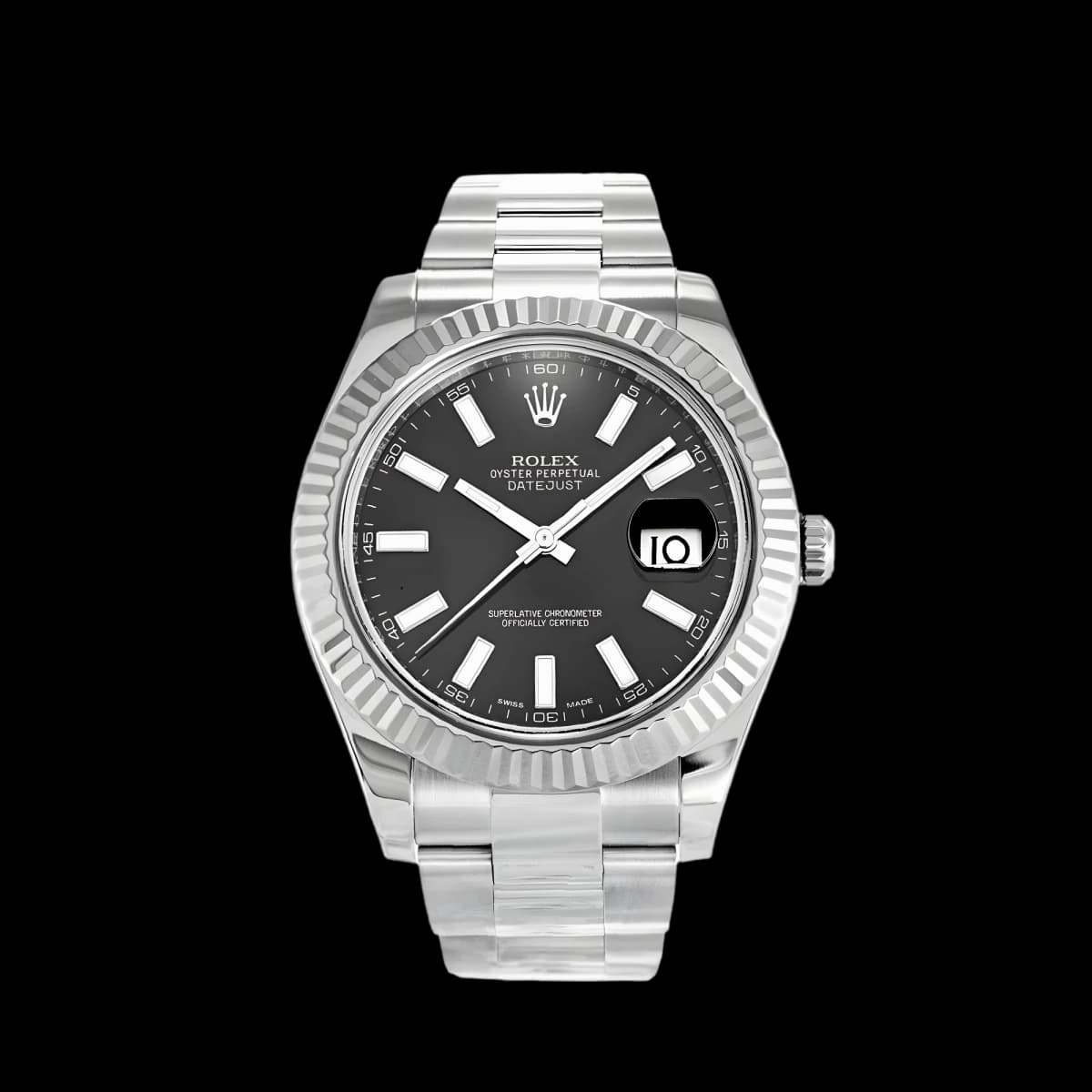 datejust 116334 Super Clone - front view