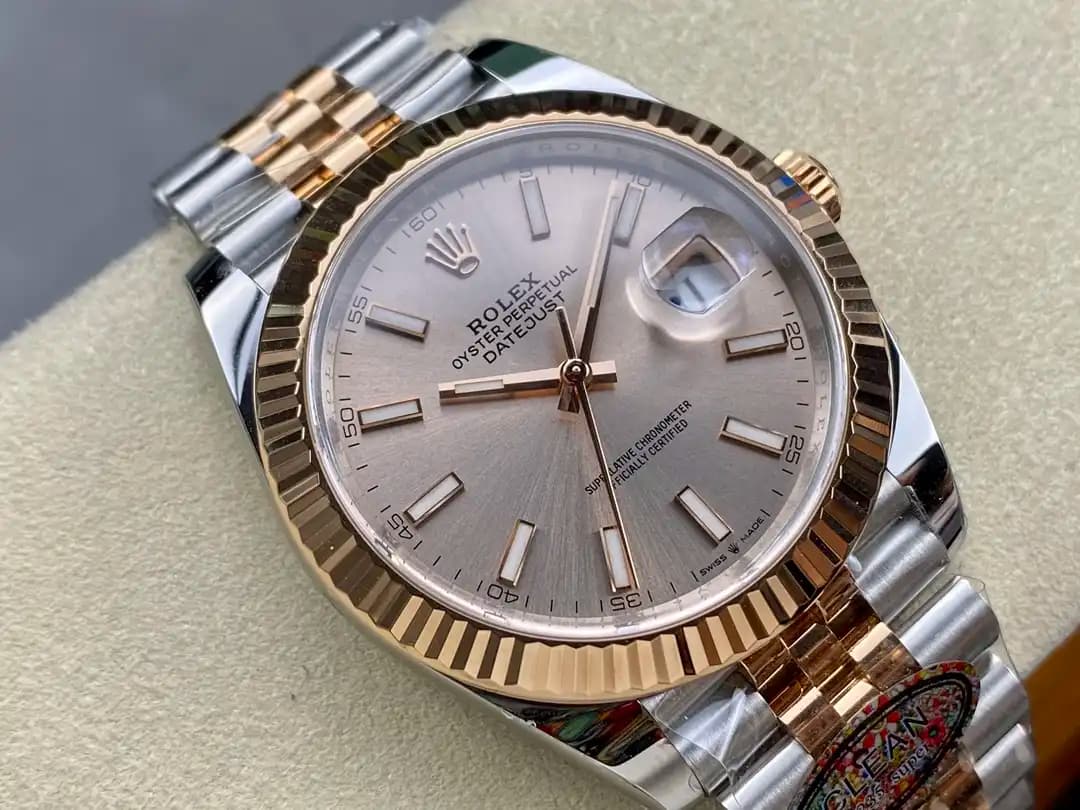 datejust 116333 Super Clone - caseback view