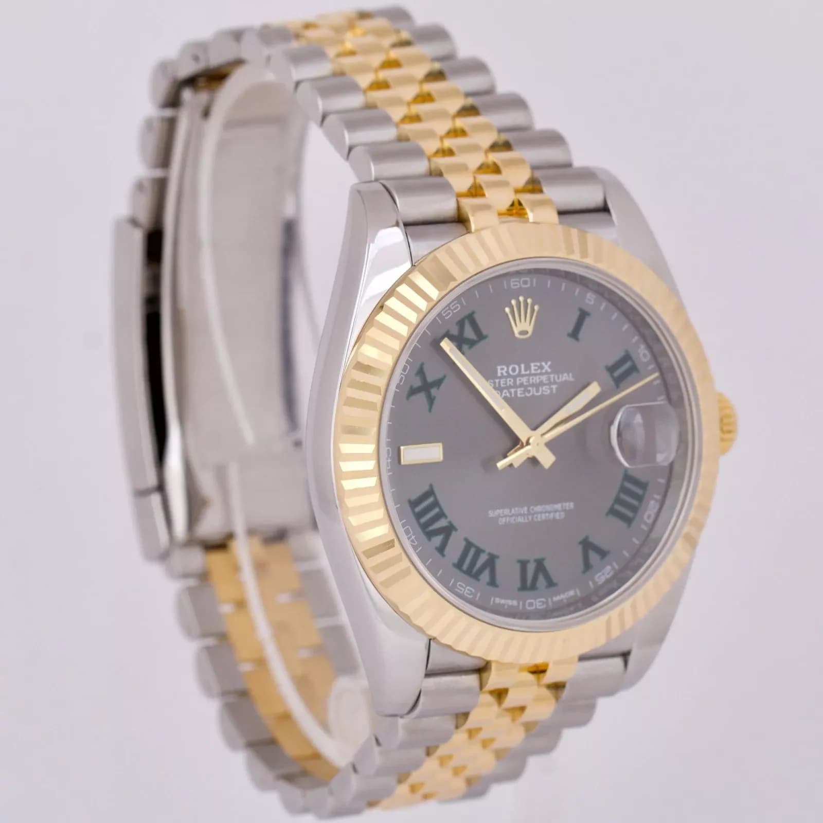 datejust 126333 Super Clone - caseback view