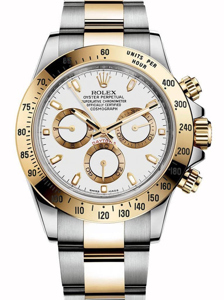 Rolex Cosmograph Daytona 116523 White Dial 40mm