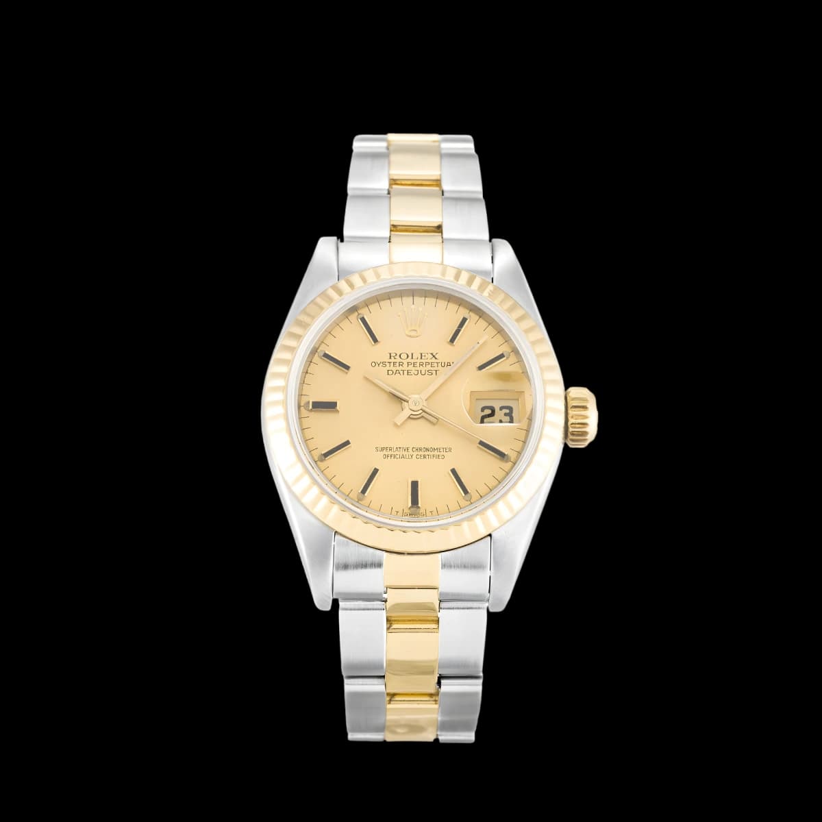Lady-Datejust 69173 26mm Elegant Champagne Dial