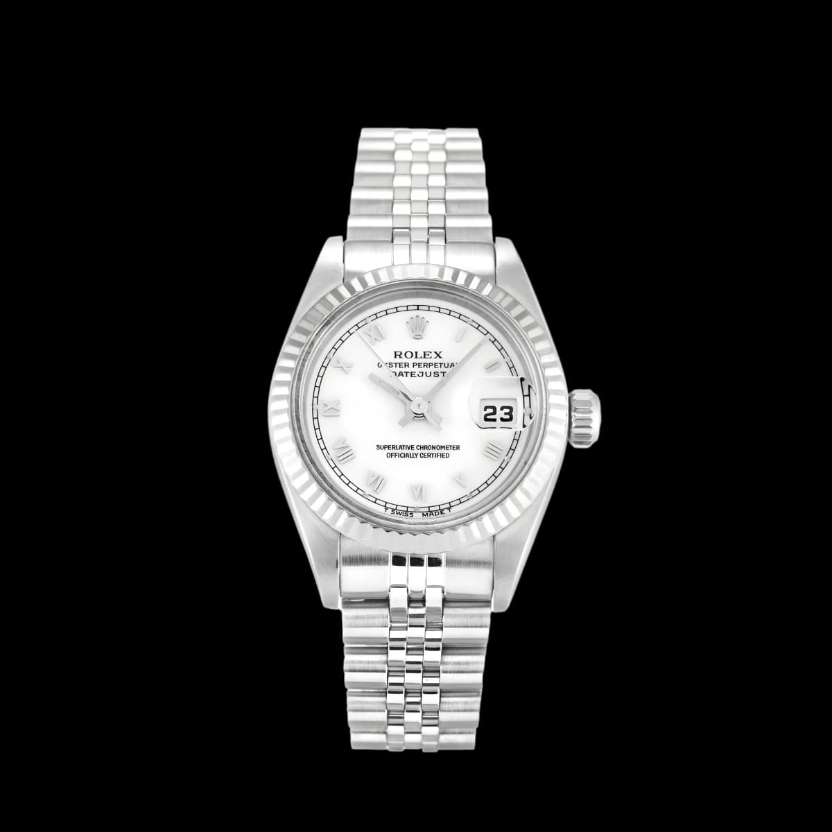Lady-Datejust 69174 26mm Featuring White Dial
