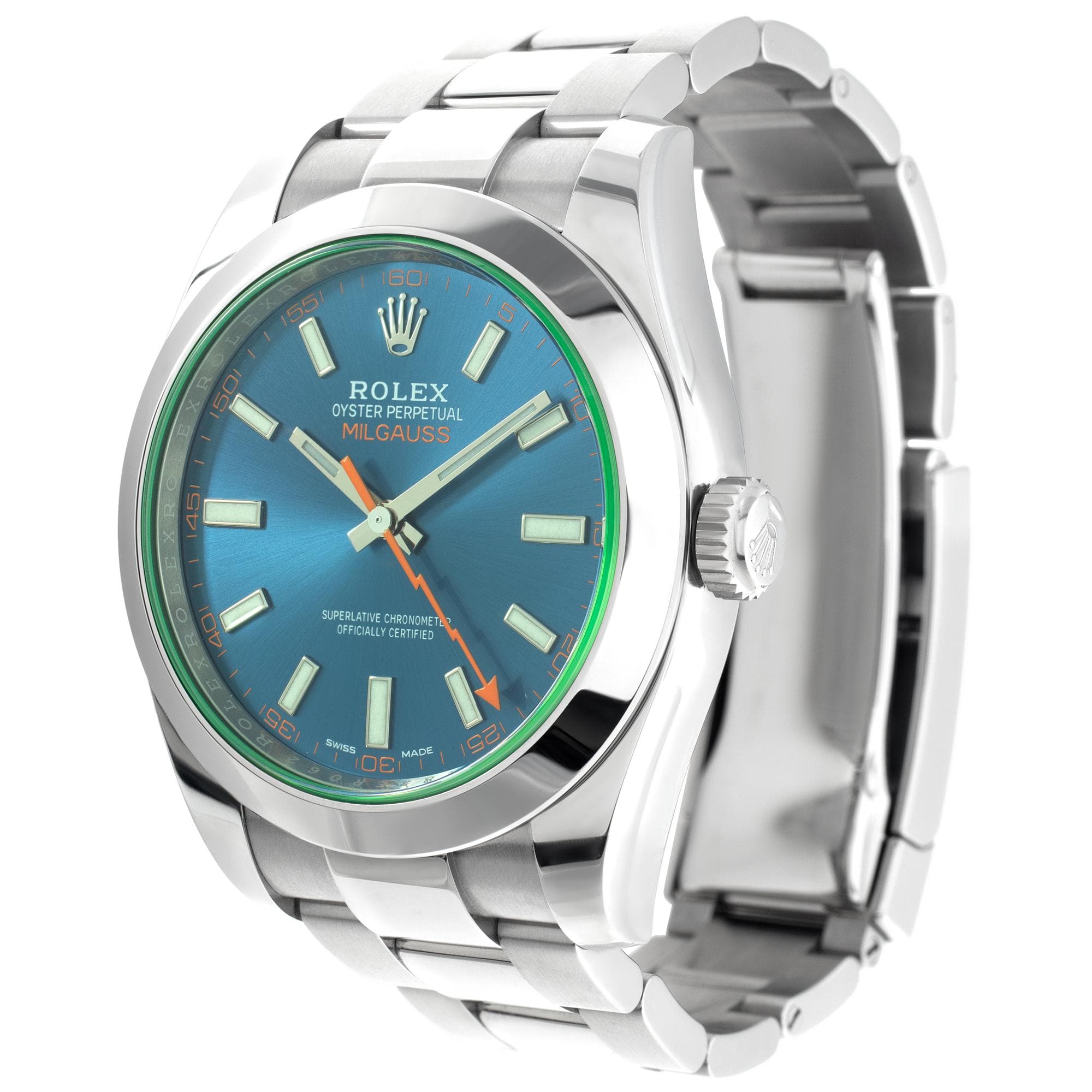 milgauss 116400GV Super Clone - side view