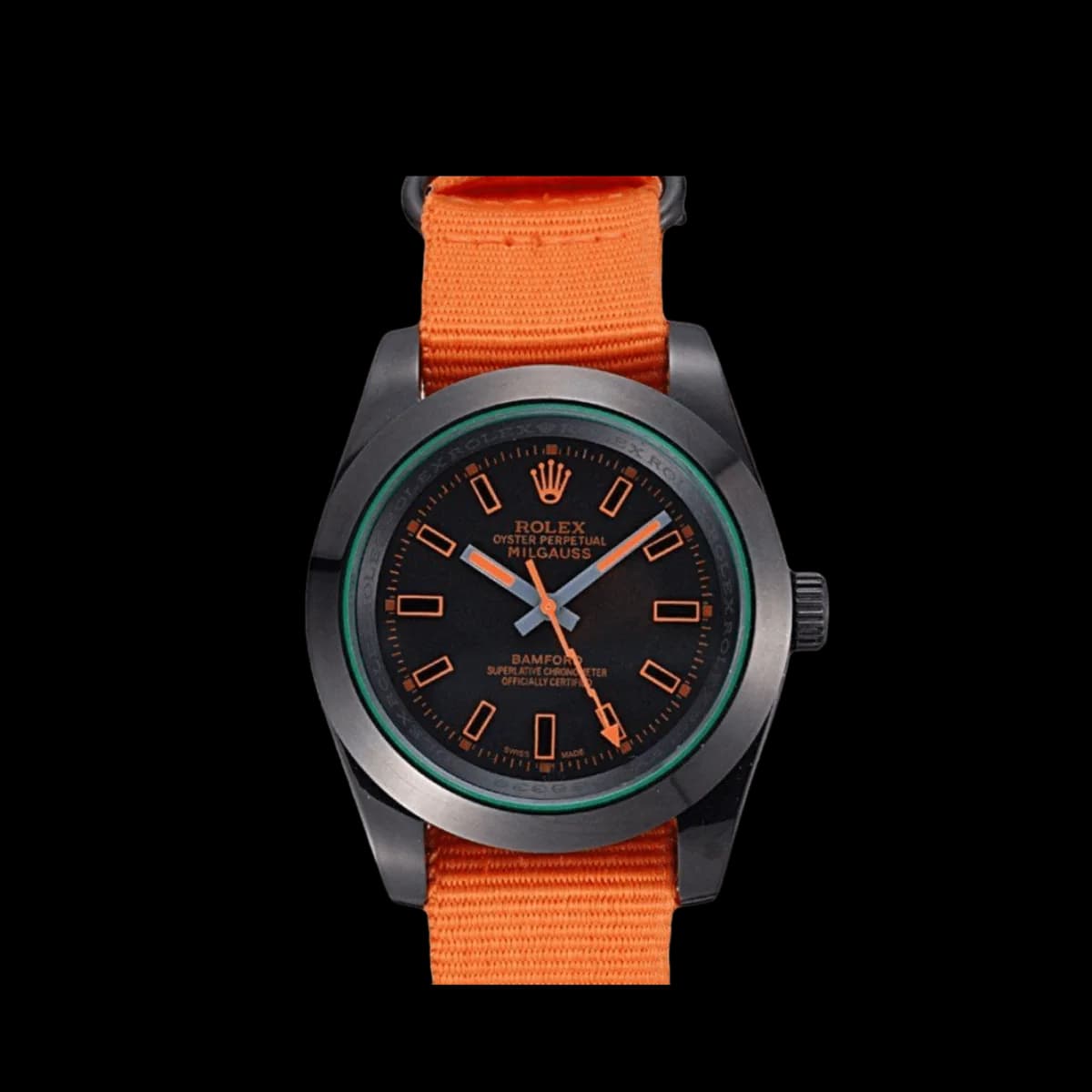 Rolex Milgauss 40mm Black Dial 622003 Stainless Steel