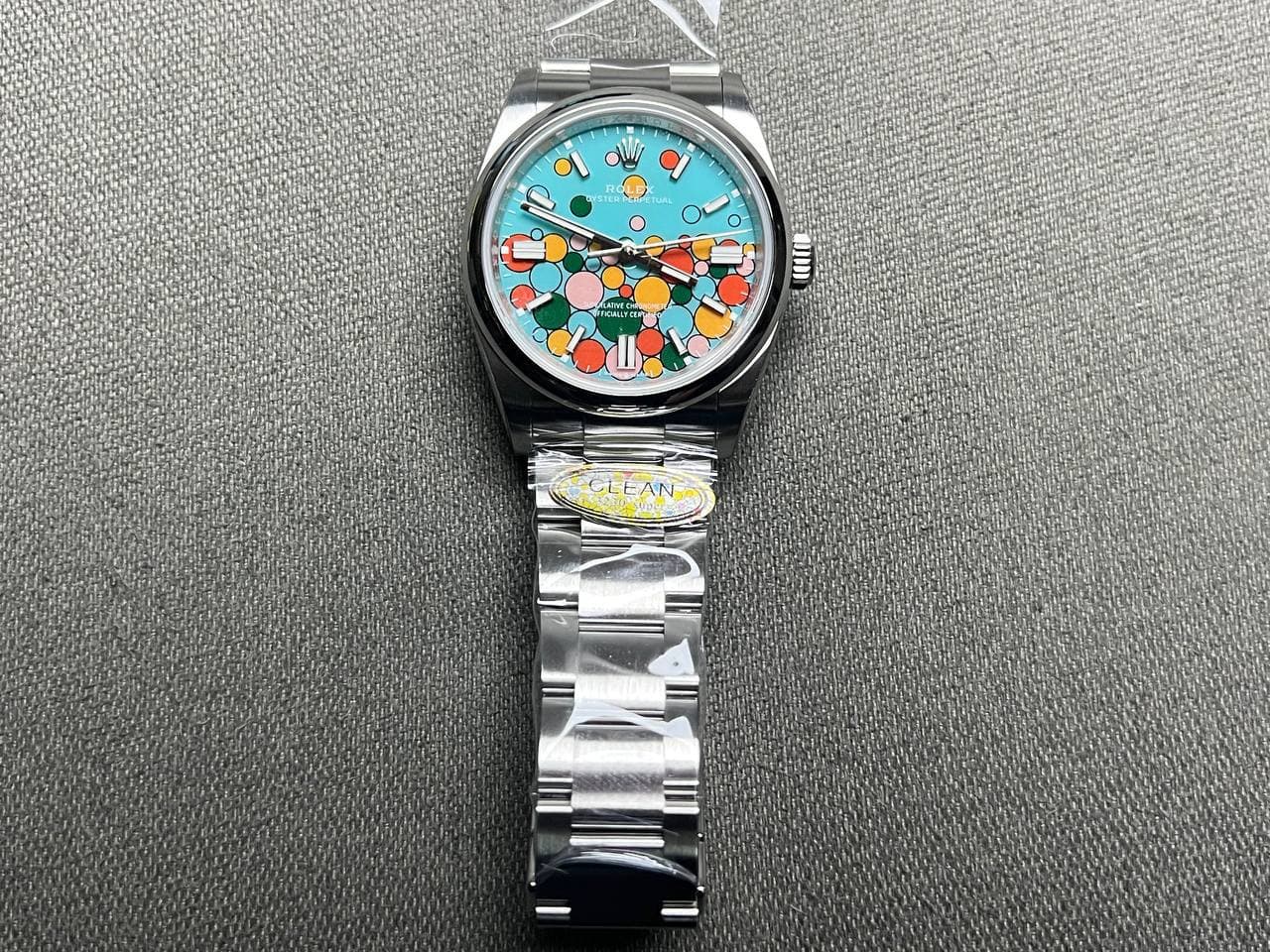 oyster-perpetual 126000 Super Clone - side view