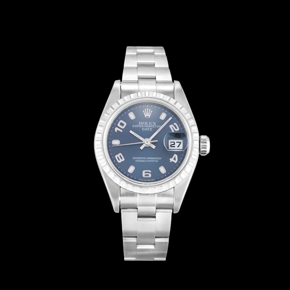 Rolex Oyster Perpetual Lady 26mm Blue Dial 79240
