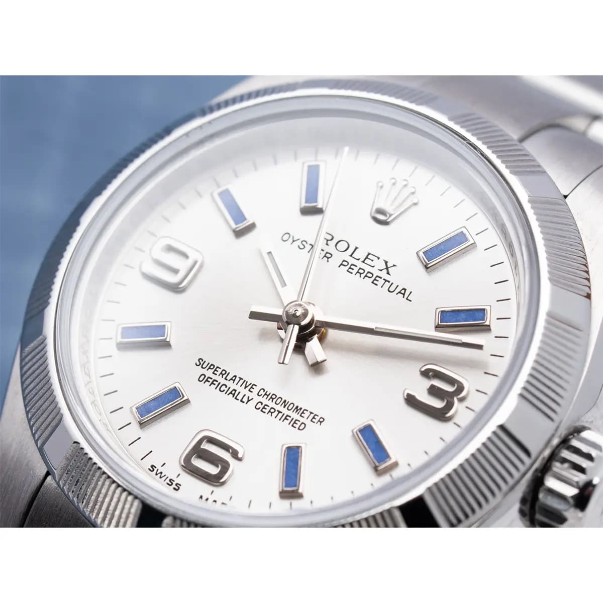 oyster-perpetual 176210 Super Clone - caseback view