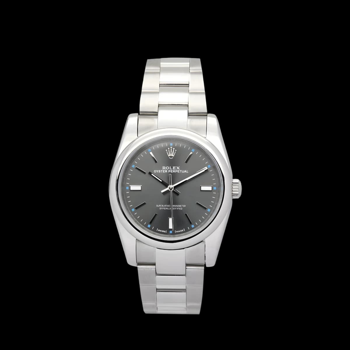 oyster-perpetual 177200 Super Clone - front view