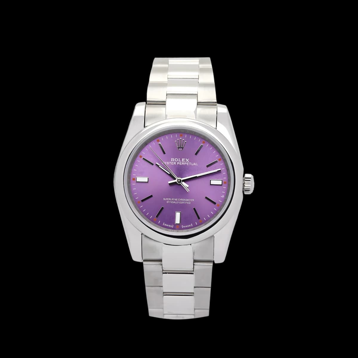 Rolex Oyster Perpetual Lady 31mm Purple Dial 177200