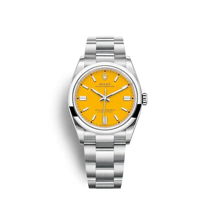 Oyster Perpetual 36mm Yellow Dial 126000