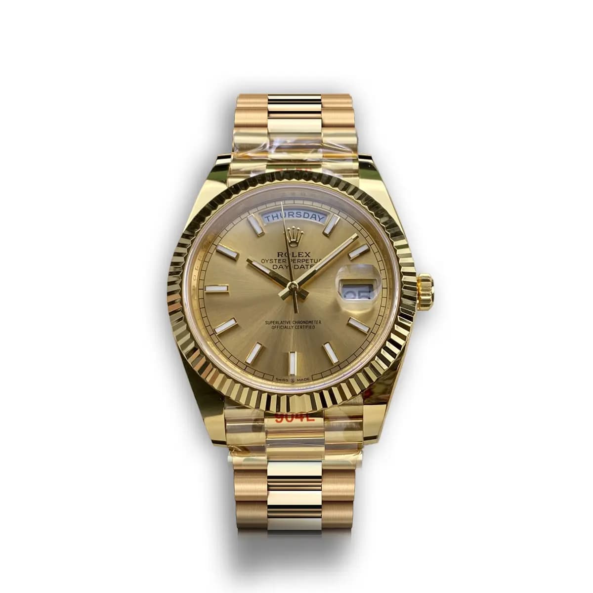 Rolex Day-Date II 40mm Champagne Dial 228238
