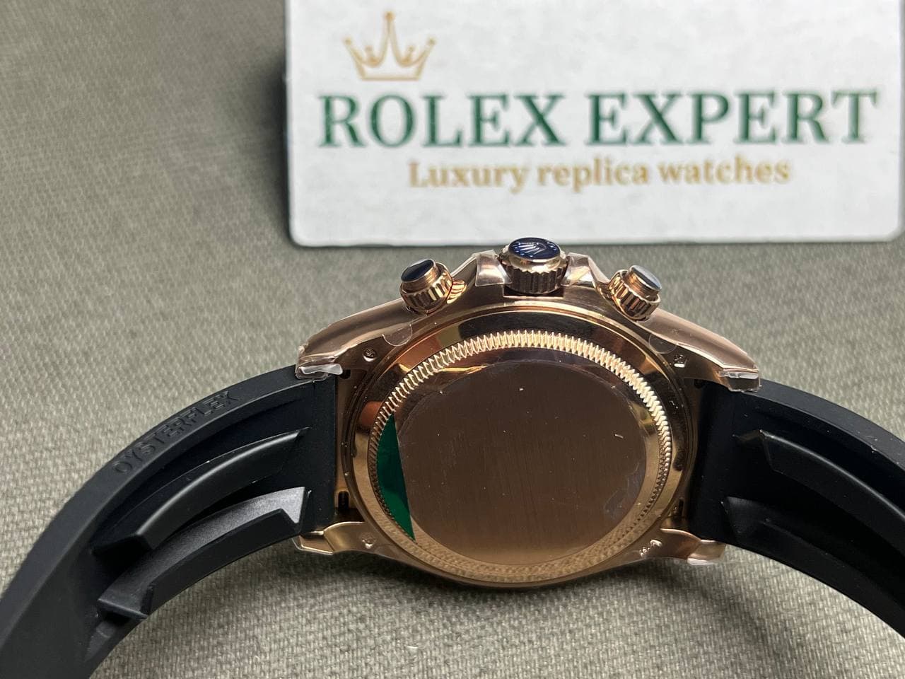 daytona 126515LN Super Clone - caseback view