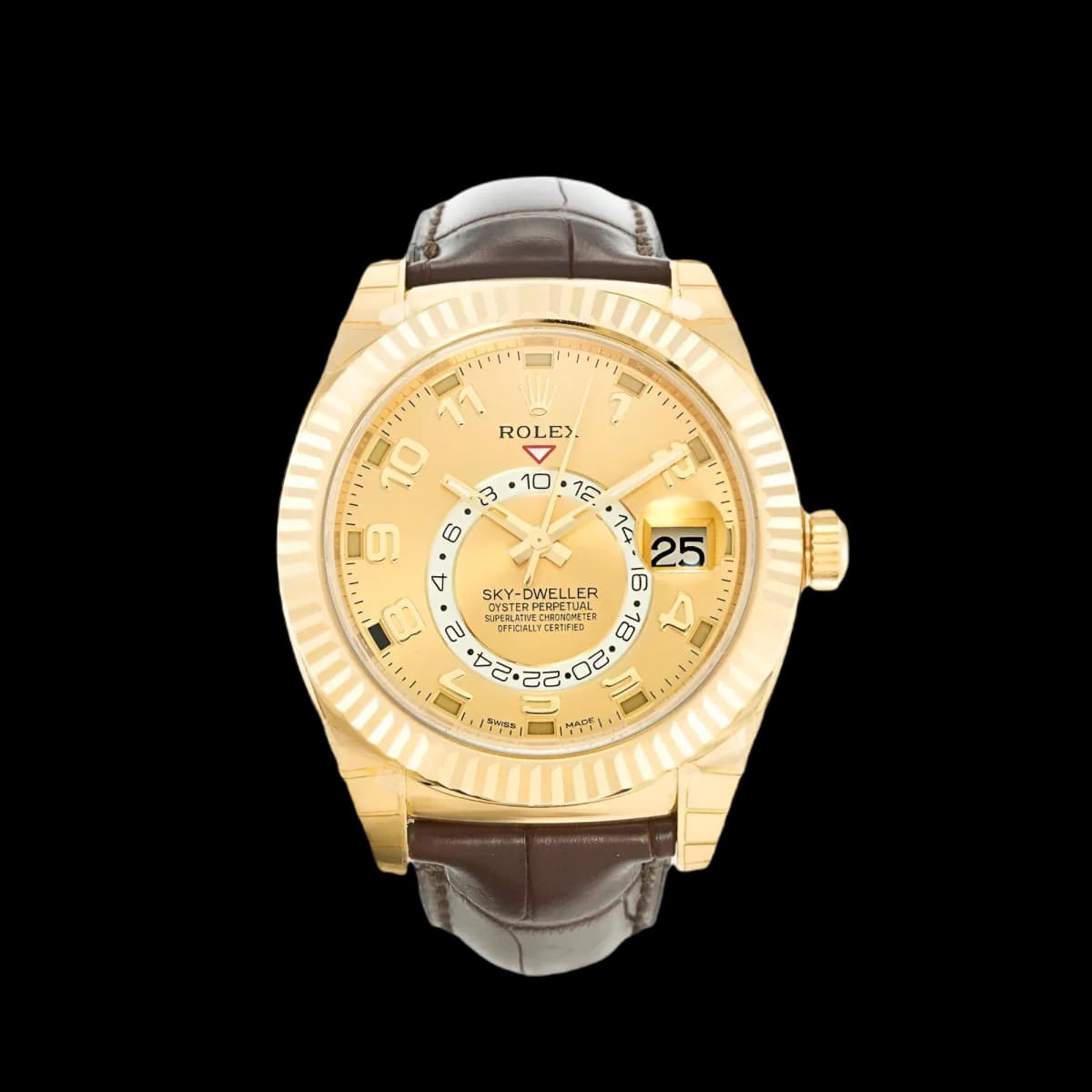 Rolex Sky-Dweller 326138 Gold Dial 42mm