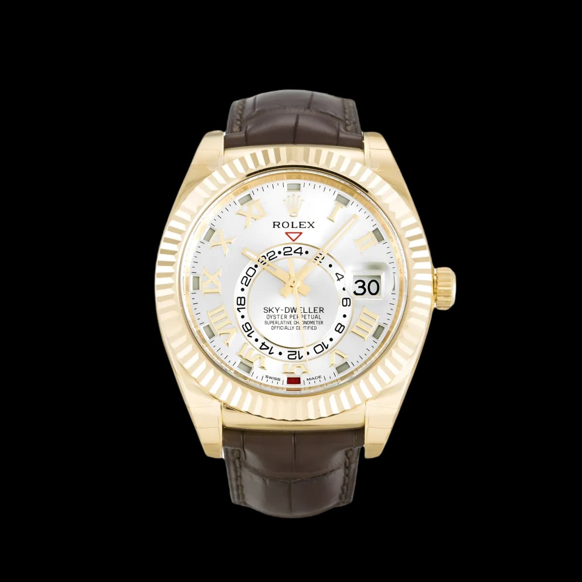 Rolex Sky-Dweller 326138 Silver Dial 42mm