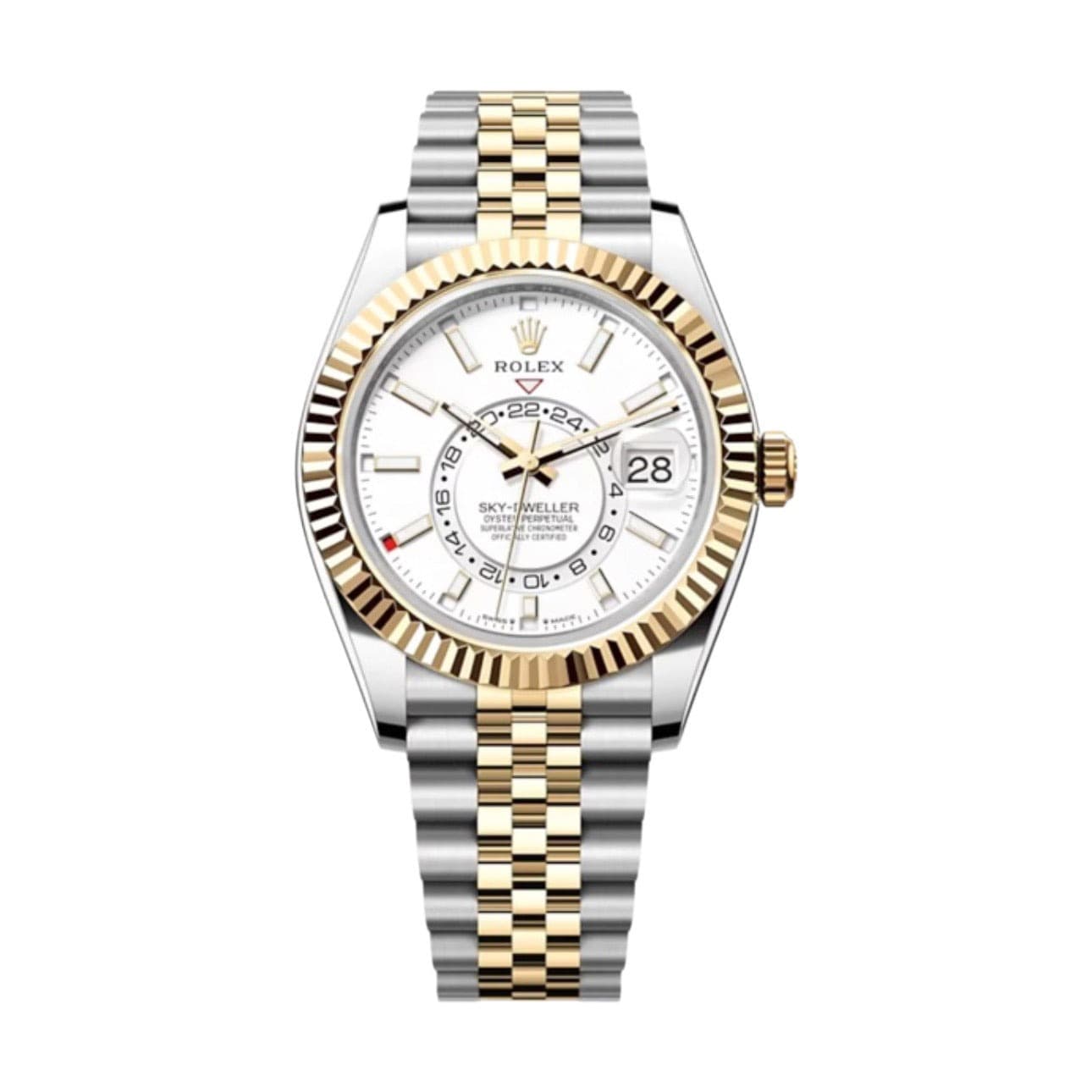 Rolex Sky-Dweller 42mm Intense White Dial Two-Tone Ref. 336933