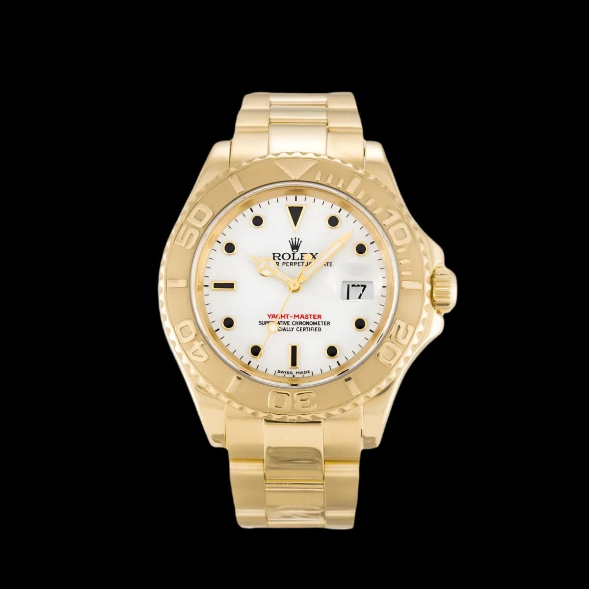 Rolex Yacht-Master 40mm White Dial 16628