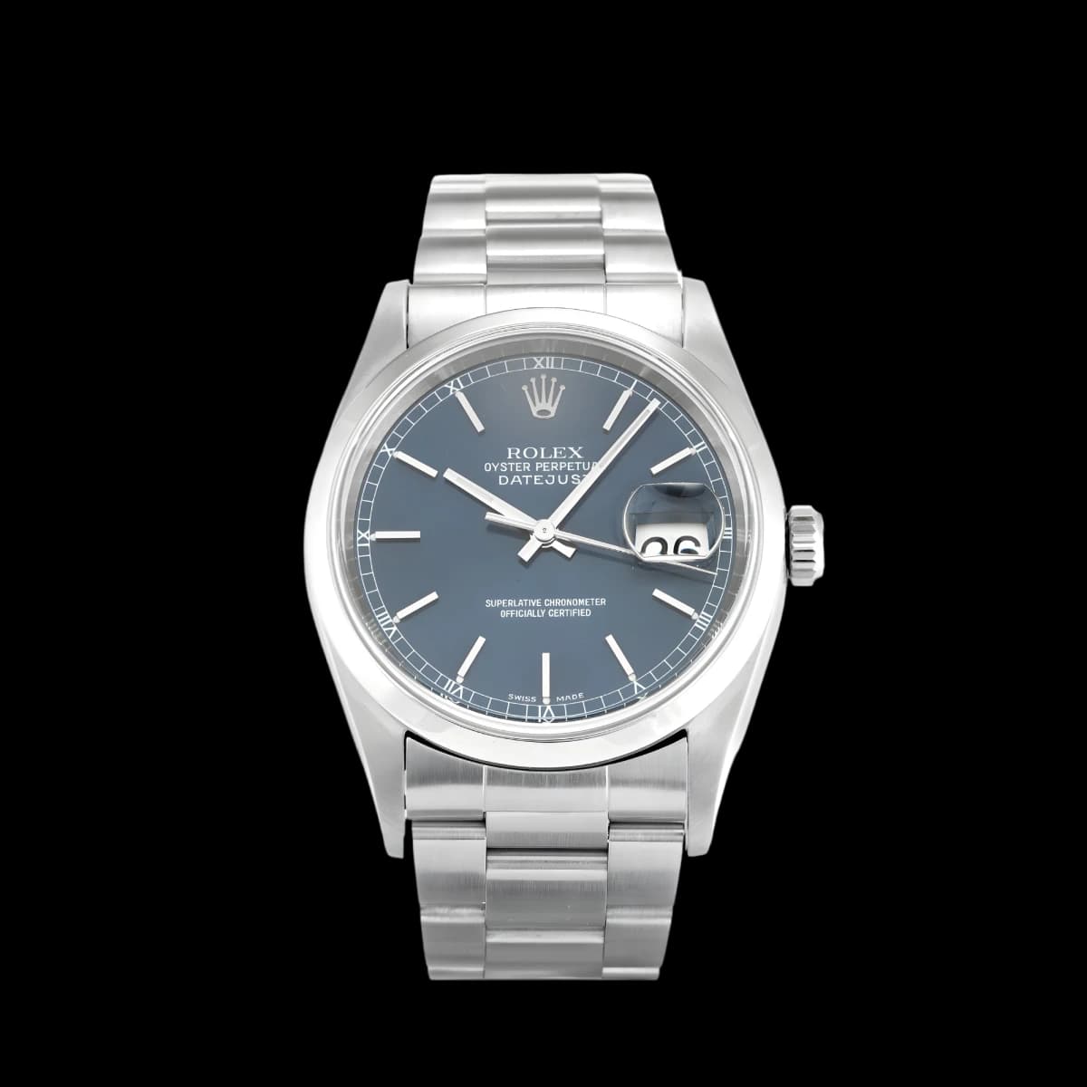 datejust 16200 Super Clone - front view