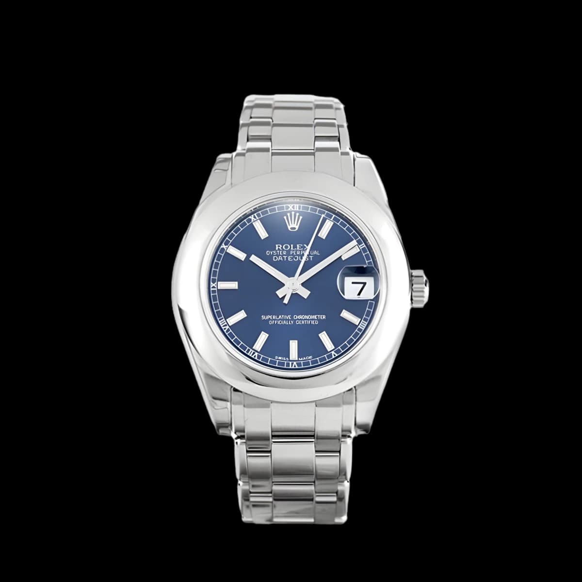 Rolex Datejust 81209 Pearlmaster 31mm Blue Dial