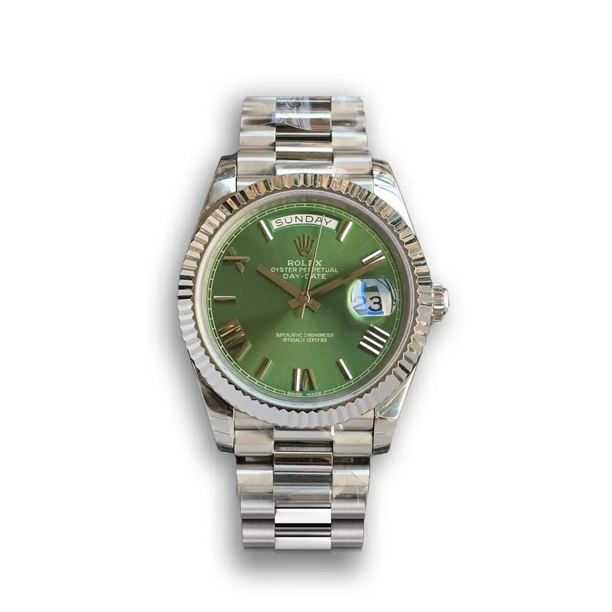 Rolex Day-Date 228238 Green Dial Watch