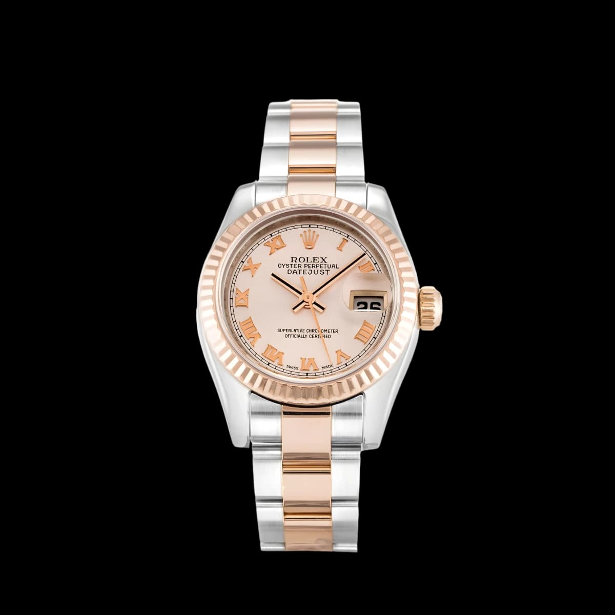 Lady-Datejust 179171 26mm Beautiful Rose Dial