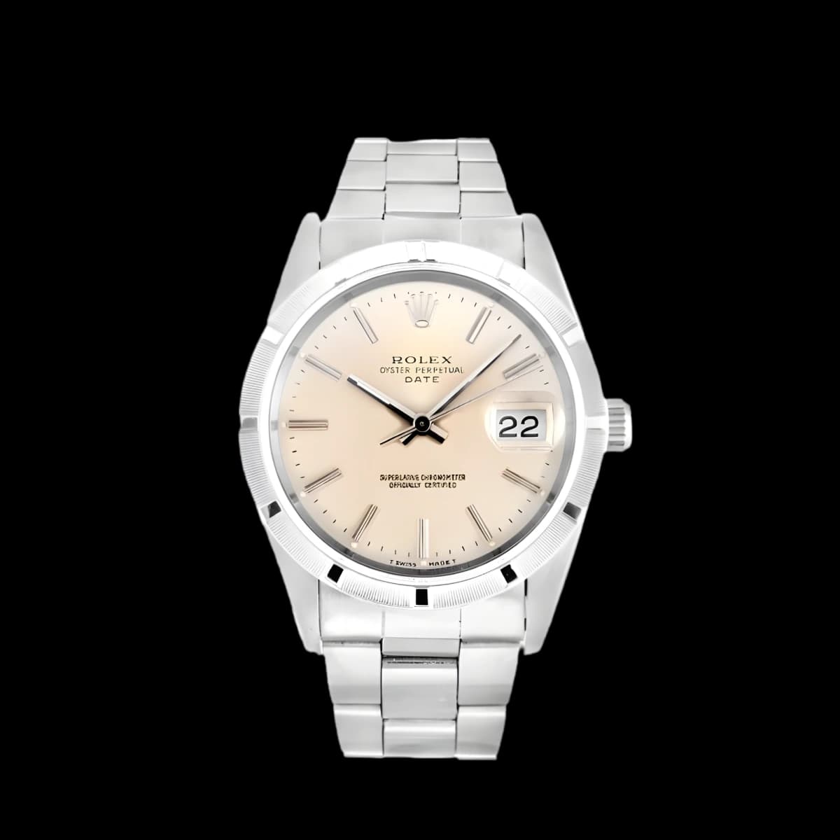 Rolex Oyster Perpetual 34mm Silver Dial 15210