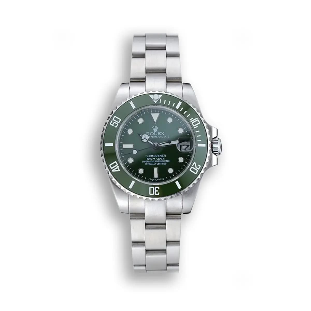 Rolex Submariner 35mm Green Dial Compact Size