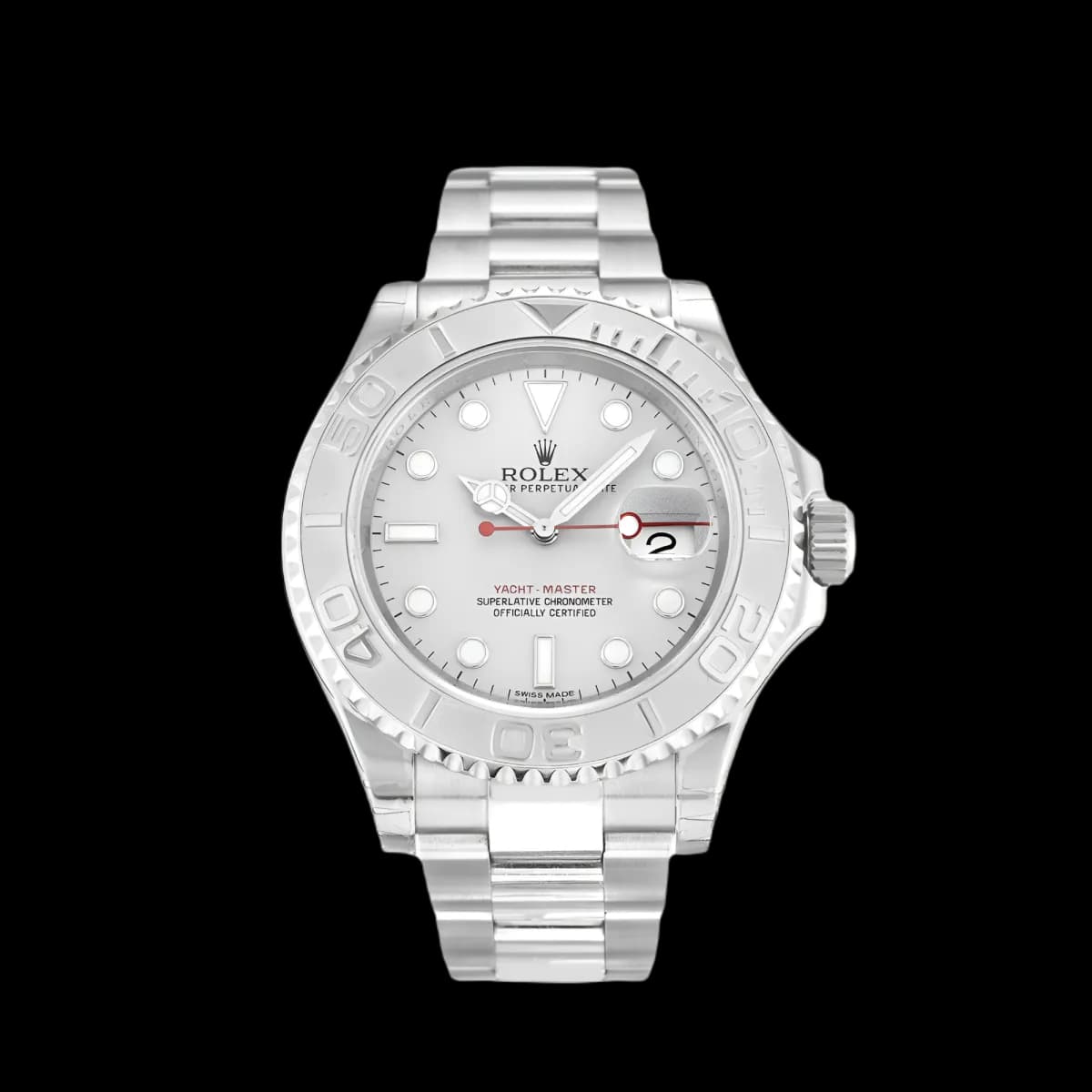 Rolex Yacht-Master 40mm Silver Dial 116622