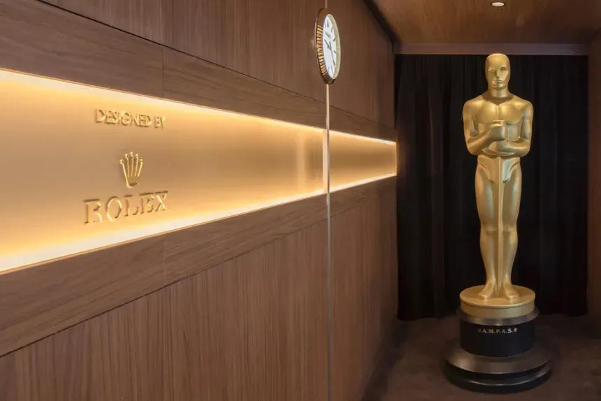 Rolex watches at the Oscars