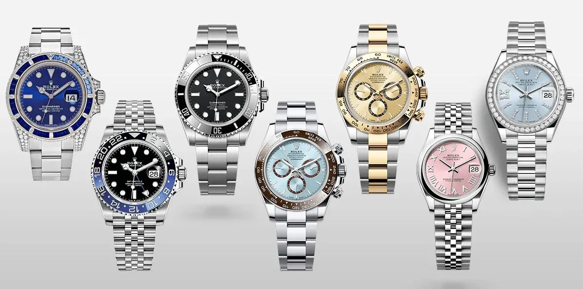 Variety of super clone Rolex watches