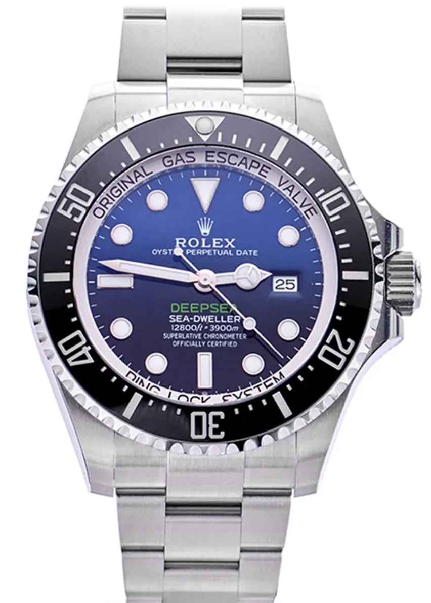 Super clone Rolex DeepSea James Cameron special dial blue to black