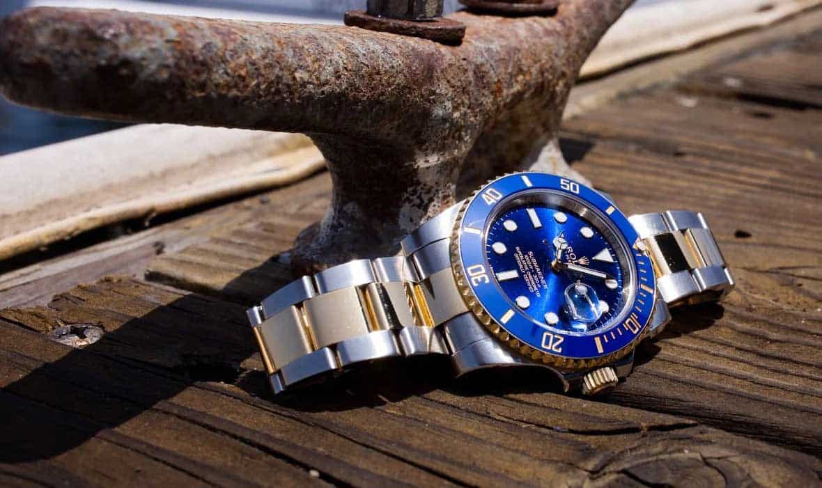 Rolex Submariner 116613LB sunburst blue dial evolution
