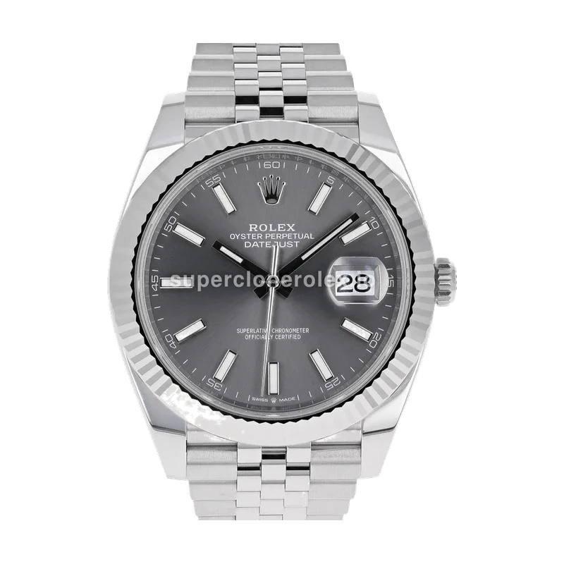 Datejust 41 126334 Rhodium
