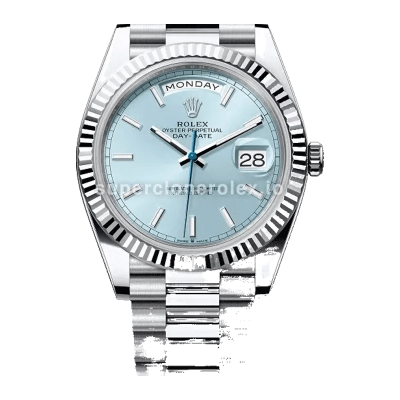 Day-Date 228236 Platinum Ice Blue