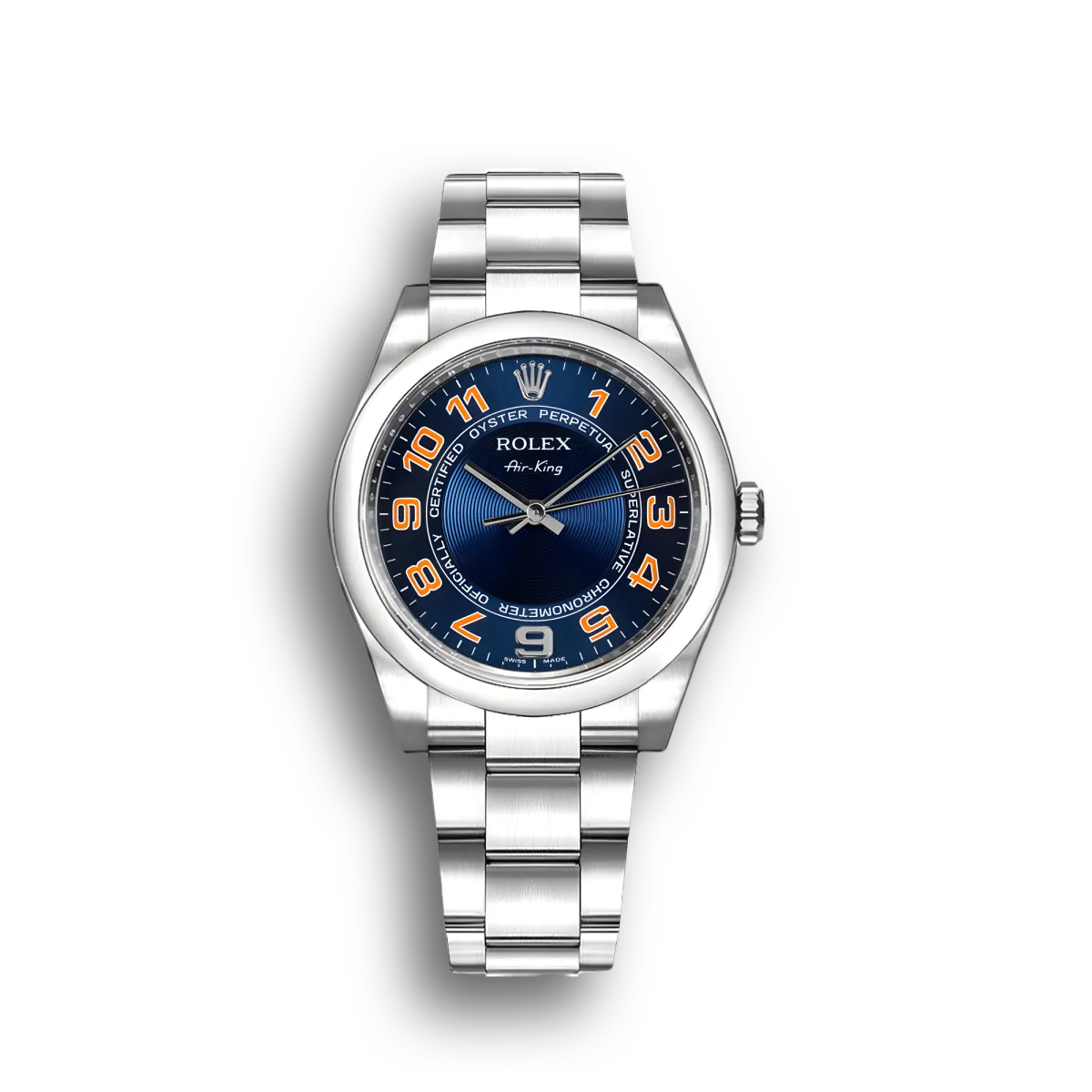 Air-King 114200 copy blue dial — front view