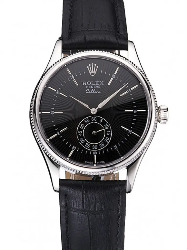 Cellini 016790 clone black dial — front view
