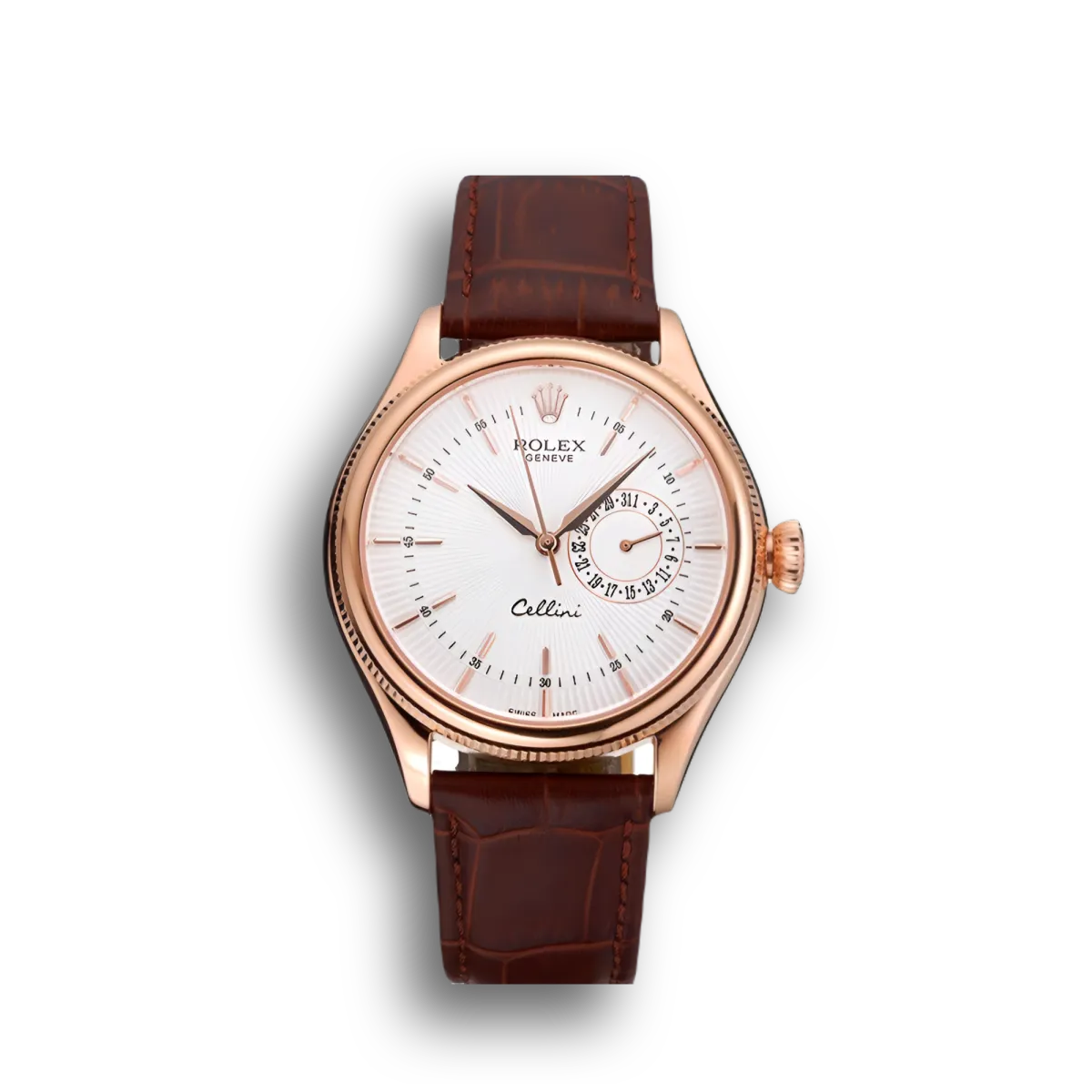 Rolex Cellini 622725 1:1 replica white dial — front view