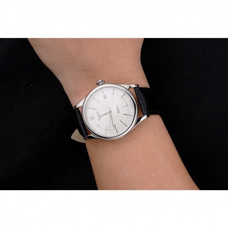 Cellini REP016802 copy white dial — angled view