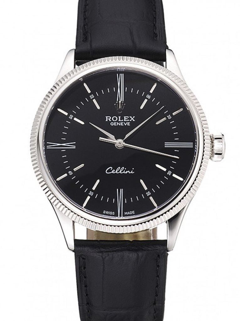 Cellini 622654 copy black dial — front view