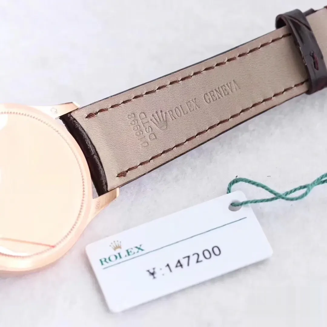 Rolex Cellini 50505 miyota replica 39mm — dial close-up