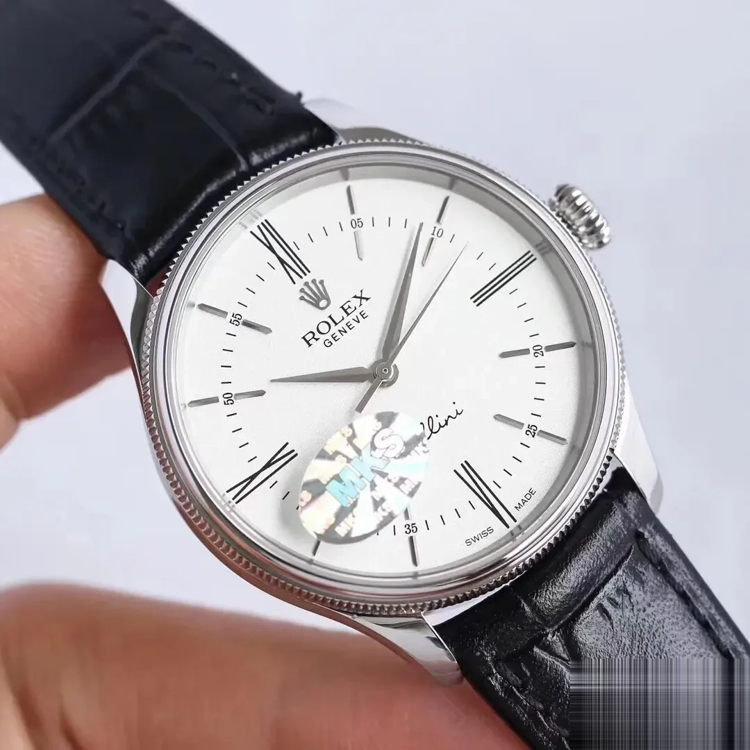 Rolex Cellini 50509 miyota replica 39mm — dial close-up