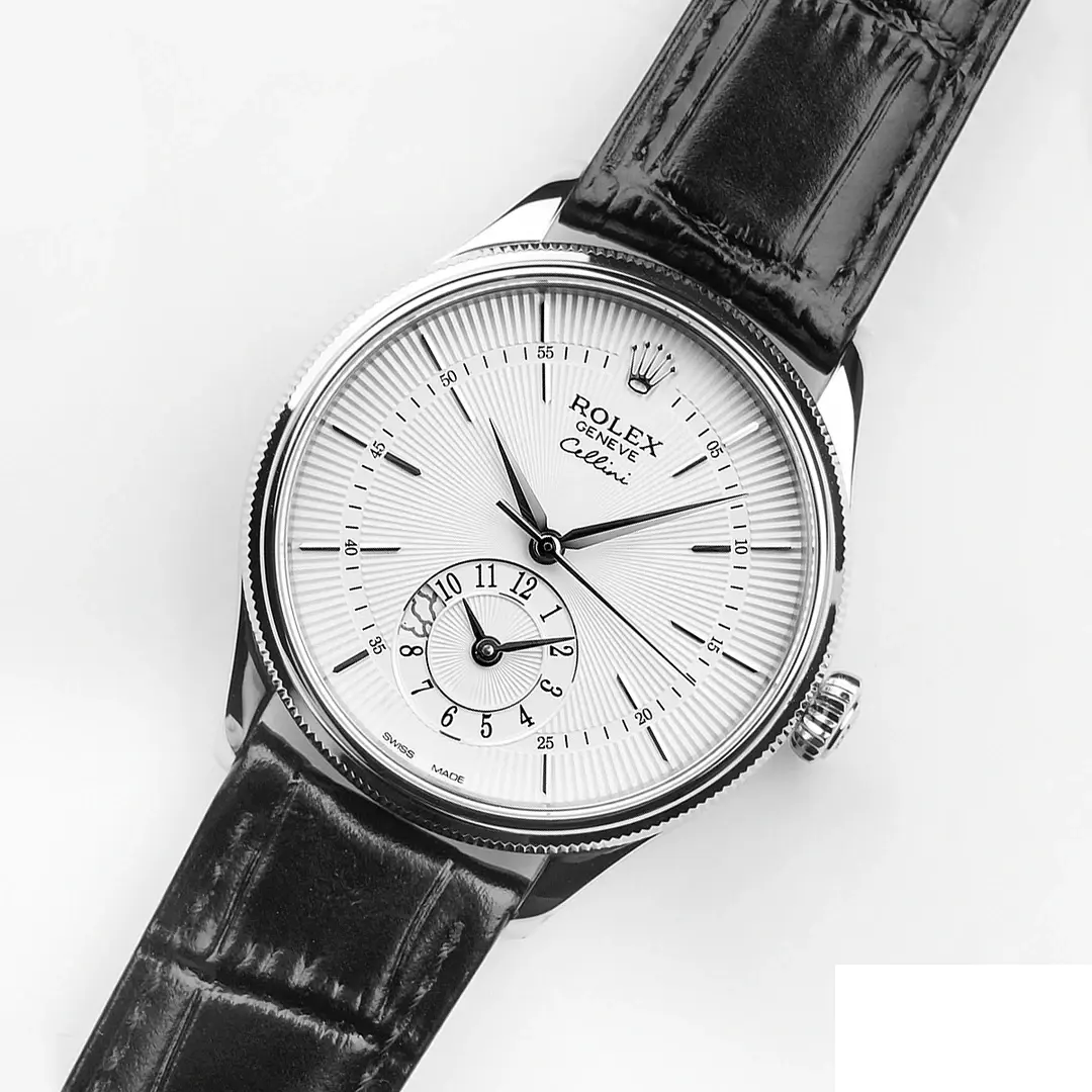 Rolex Cellini 50529 miyota replica 39mm — dial close-up