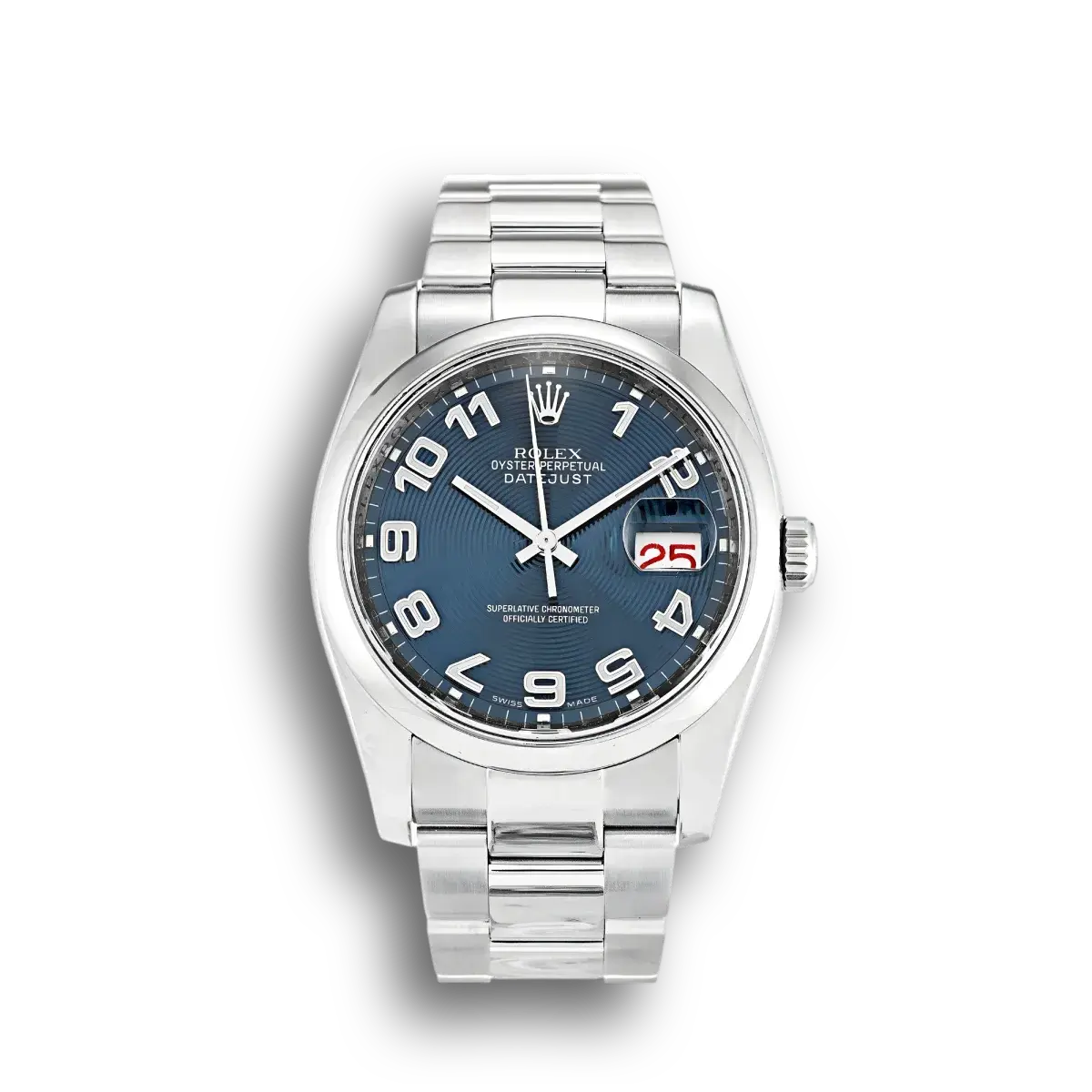 Rolex Datejust 116200 Stainless Steel 36mm Black Dial replica watch