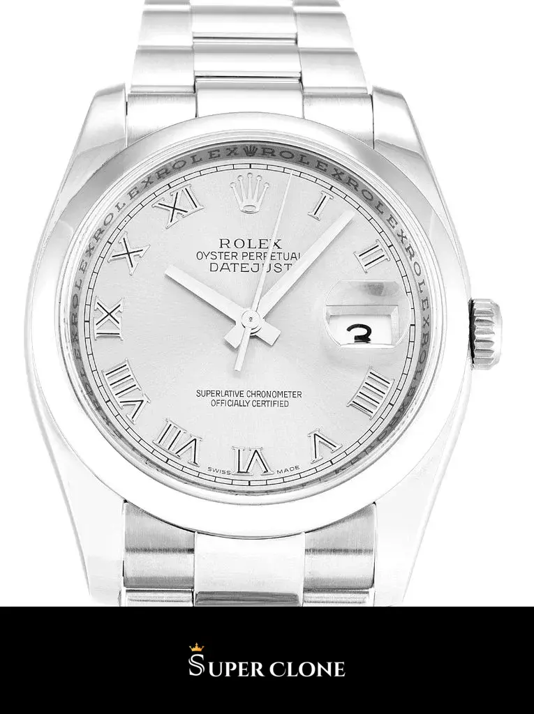 Datejust 116200 rolex copy 36mm — dial close-up
