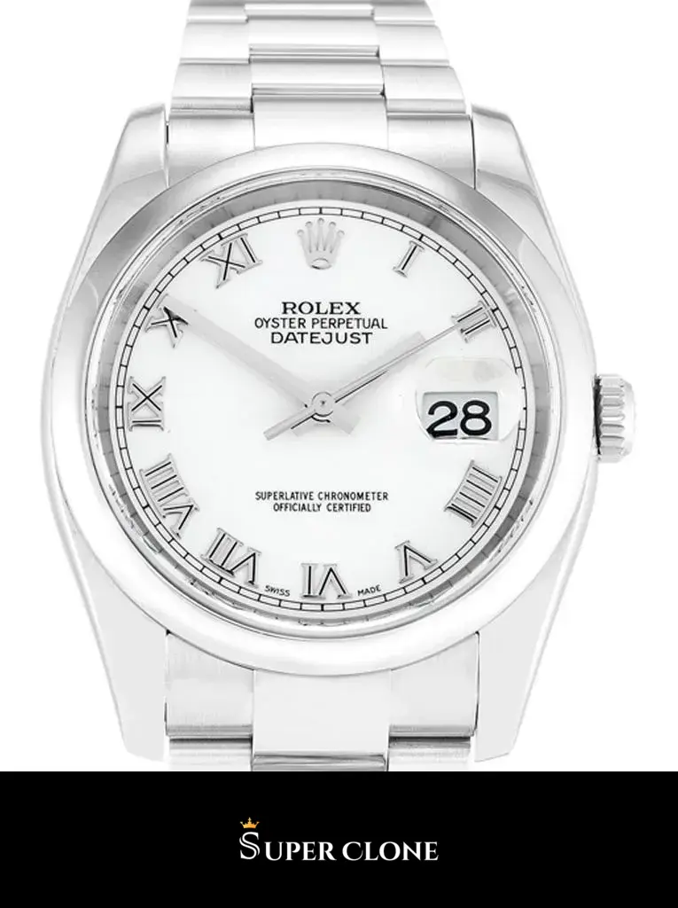 Datejust 116200 rolex copy 36mm — dial close-up