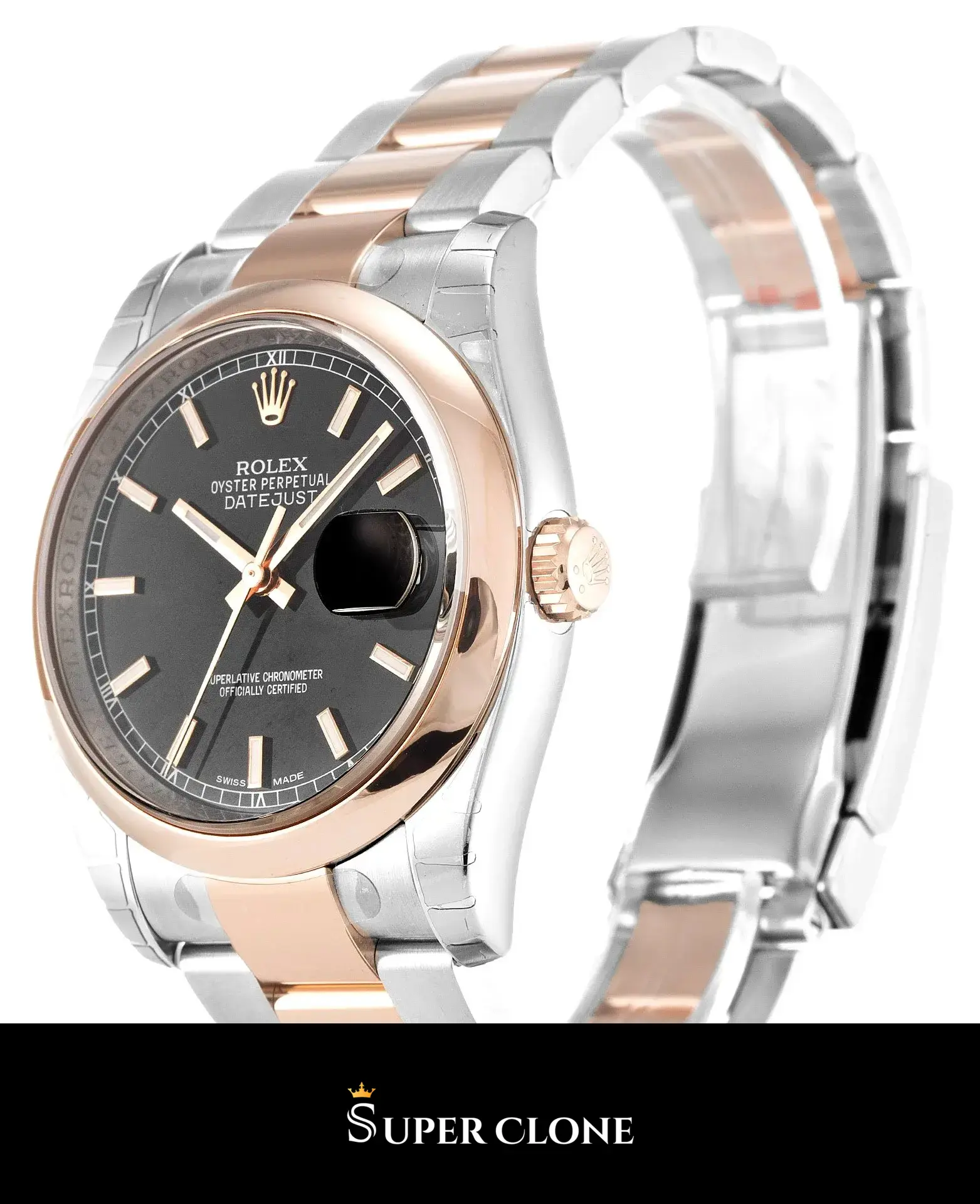 Datejust 116201 rolex replica — side profile