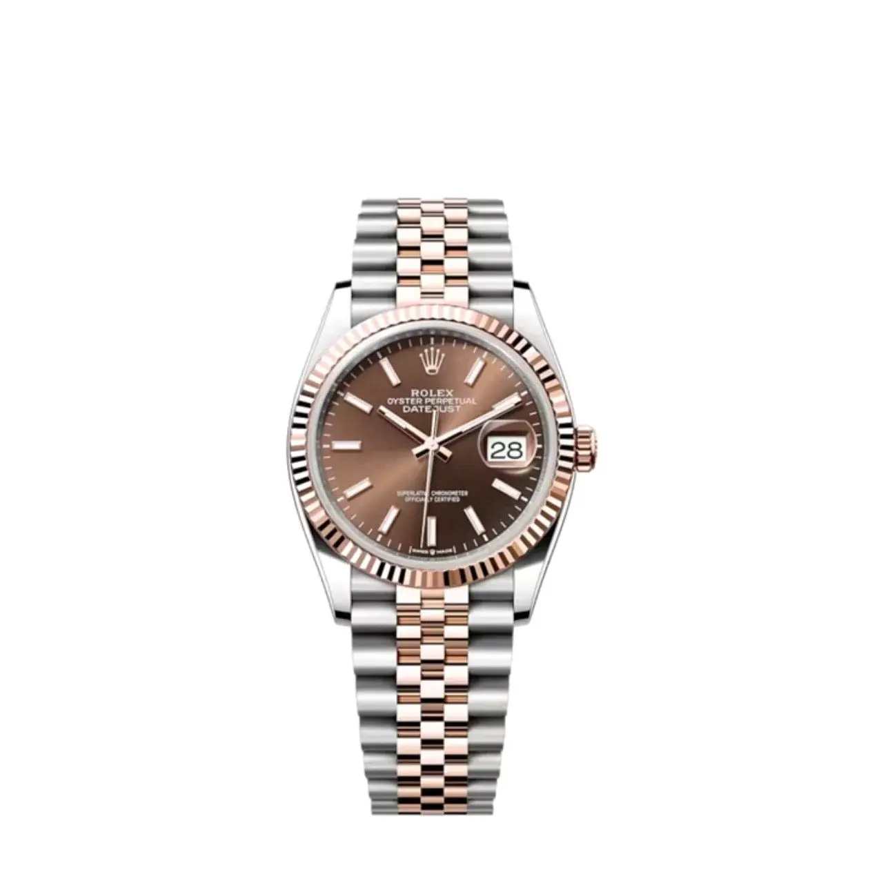Rolex Datejust 126231 36mm Chocolate Dial replica watch
