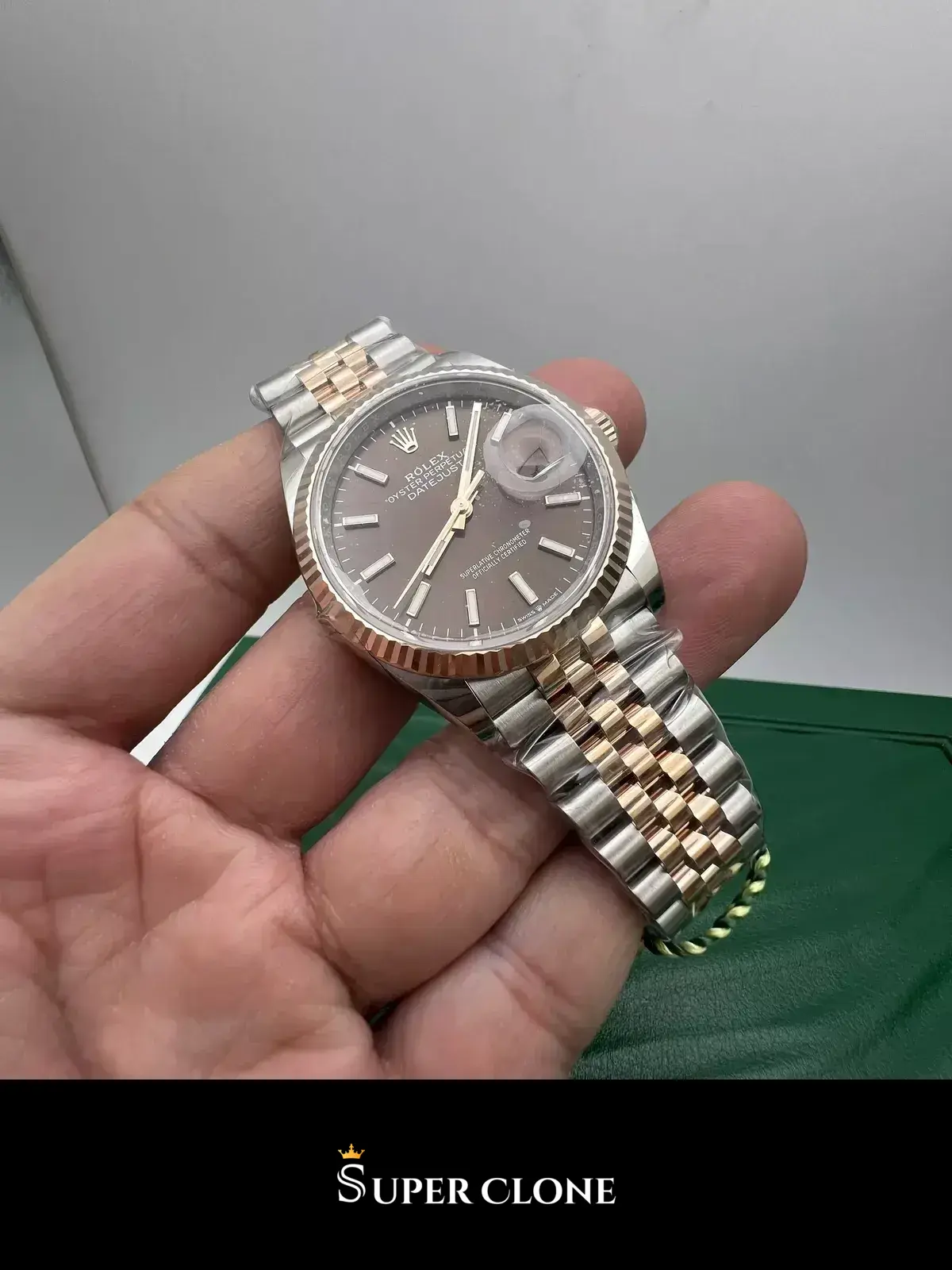 Datejust 126231 rolex replica 36mm — dial close-up